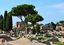 Photo Ostia - der alte Hafen von Rom